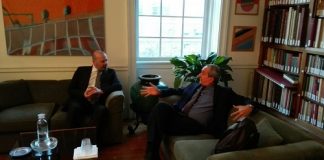 Stefano Bonaccini e Giorgio van Straten