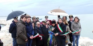Rimini: La Biblioteca di Pietra in ricordo delle vittime delle foibe oggetto di un nuovo atto vandalico giorno del ricordo - biblioteca di pietra 03