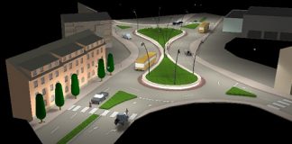 rendering rotatoria via flaminia c - via ca dalla chiesa 01