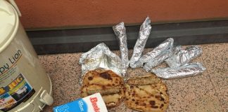 Vendita abusiva di cibo in Piazzola a Bologna