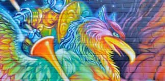 MuseoFerrara inaugura un cantiere dedicato alla street art liceo-ariosto_tributo-allorlando-furioso