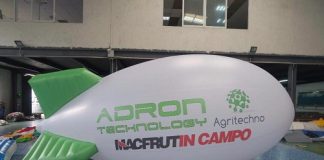 Macfrut in campo: in Fiera anche un gigantesco drone/dirigibile Dirigibile Macfrut in campo