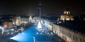 Oltre 100 appuntamenti per la Notte Bianca funambolo Andrea Loreni piazza