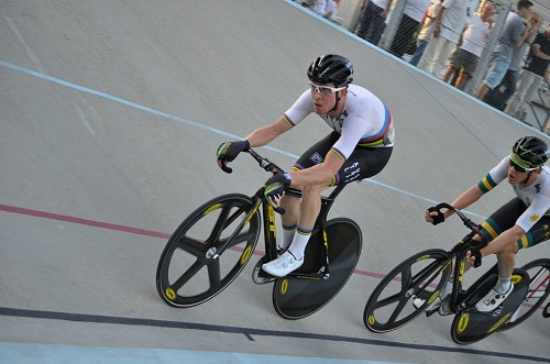 Cameron Meyer corsa a punti