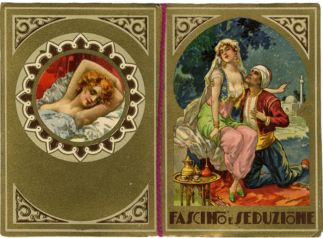 Larte in tasca calendarietti seduzione