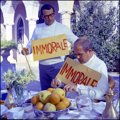 L'harem (Salvatori e Moschin) ph Ronald