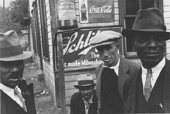 Sunday in Scotts Run, W. Va., Oct. 1935