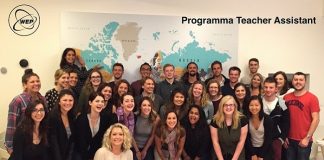 Teacher assistant settembre 2016