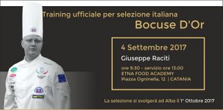 Cirio Alta Cucina a fianco di Giuseppe Raciti raciti training 4 settembre