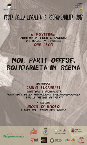 Carlo Lucarelli a Ferrara