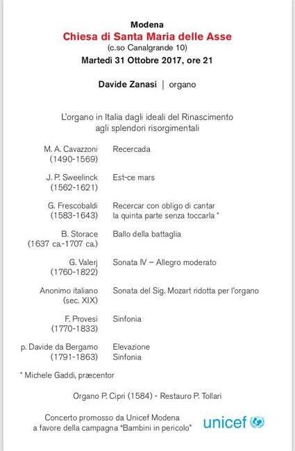Modena organ festival