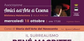 Continua il corso di storia dell’arte del Novecento a cura dell’Associazione Amici dell’Arte di Cesena René Magritte