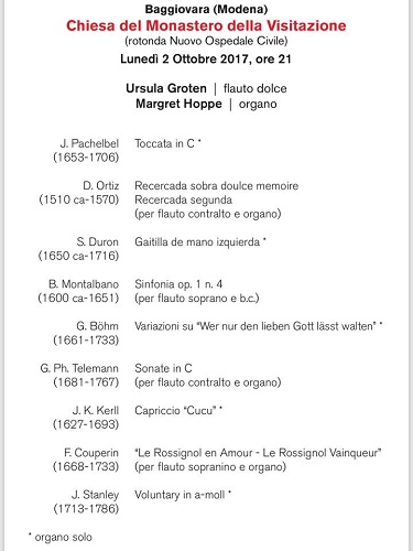 concerto a Baggiovara