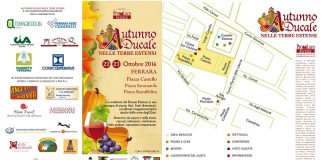 “Autunno Ducale nelle terre estensi”: mostra mercato con laboratori e visite pieghevole autunno ducale