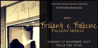Brillanti e bollicine oggi pomeriggio nella Repubblica di San Marino ARZILLI-BRILLANTI E BOLLICINE 2017
