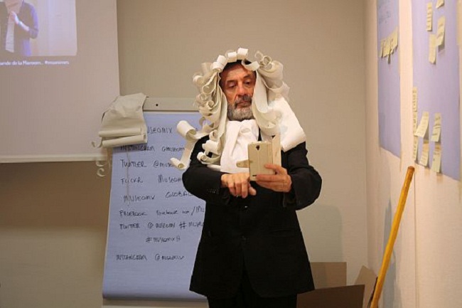 Alessandro Tagliati nei panni di Linneo