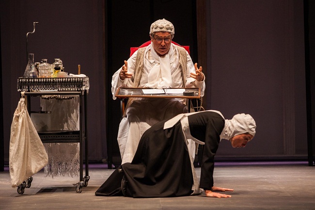 IL MALATO IMMAGINARIO Gioele Dix e Anna Della Rosa