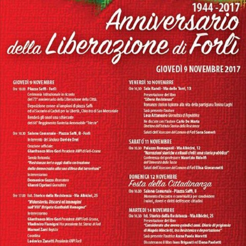 anniversario della liberazione di Forlì