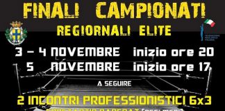 finali campionati regionali elite pugilato