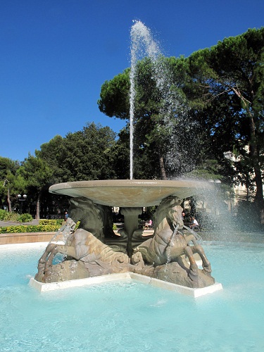 fontana dei quattro cavalli