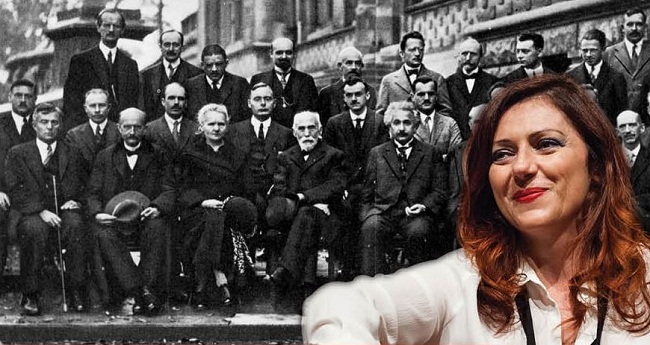 gabriella greison e la foto dei fisici