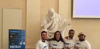 i vincitori team NAIADE_climathon cesena2017