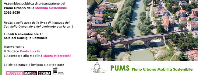 presentazione del Pums