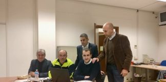 Incontro del Centro Coordinamento dei Soccorsi Provinciale (Ccs) nella notte di ieri per monitorare livello dei torrenti 2017 12 12 Incontro COCore23