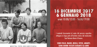 “I fiori del male”: in una mostra foto-documentaria i racconti delle donne internate in manicomio durante il periodo fascista 24273047_10215957631880798_1335655362_n