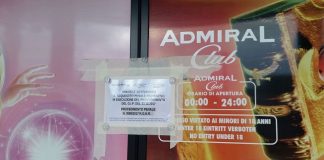 Polizia Municipale, posta sotto sequestro la sala scommesse “Admiral Club” ADMIRAL