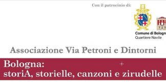 Domani sera “Bologna: storiA, storielle, canzoni e zirudelle” Bologna storiA storielle canzoni e zirudelle
