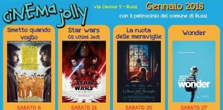 Russi: Proiezioni al Cinema Jolly Cinema Jolly