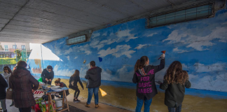 murales nel sottopasso