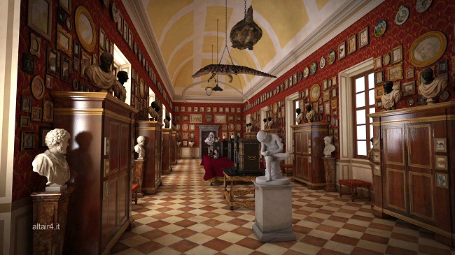 La ricostruzione della Galleria di Francesco II