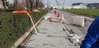 Bologna: lavori in corso per il nuovo marciapiede in via Larga, ecco le modifiche alla viabilità lavori-in-via-larga