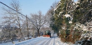 Maltempo: una nuova nevicata investe Rimini tra le 4 e le 5 del mattino neve 005