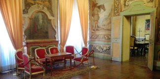 sale storiche palazzo comunale Salottino in Sala degli Arazzi