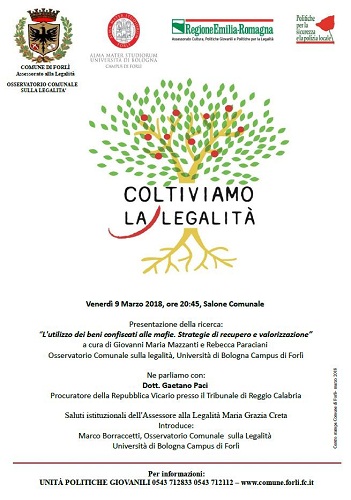 Coltiviamo la legalità 2018