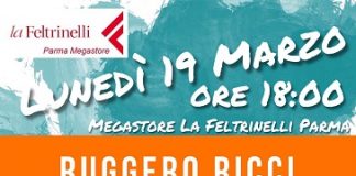 Ruggero Ricci live alla Feltrinelli, di Parma lunedì 19 marzo 2018 Ruggero Ricci Locandina