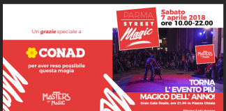 Sabato 7 aprile torna il Festival di Magia di strada Festival di magia