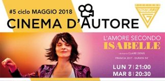 Torna lunedì 7 maggio la rassegna di cinema d’autore cinema d'autore