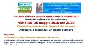 “Adottare a distanza: un gesto d’amore” piacenza