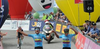 4° tappa: Sul Passo Maniva, show della Nazionale Colombiana Giro d'Italia Under 23
