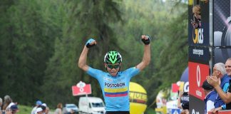 5° tappa: a Dimaro Folgarida (Malga di Dimaro) vince il colombiano Rubio Reyes Giro d'Italia Under 23