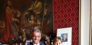 Il saluto del Sindaco Lucchi alla Dirigente del Caps Carla Melloni che lascia Cesena