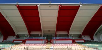 Stadio Romeo Neri, conclusi gli interventi previsti alla vigilia d’inizio campionato