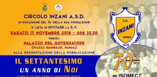 Sabato 17 novembre verrà presentata la pubblicazione “Il Settantesimo – Un Anno di Noi” per celebrare il Circolo Inzani