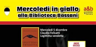 Ritornano “I Mercoledì in giallo” alla Biblioteca Bassani