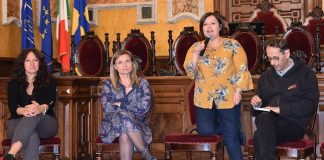 La vittima di mafia Margherita Asta incontra le terze classi della Newton in Municipio
