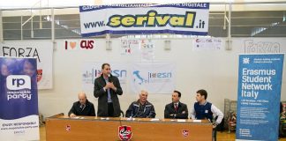 Il Vice Sindaco Marco Bosi all’apertura dei National Erasmus Game